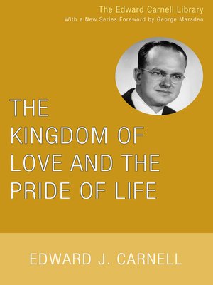 cover image of The Kingdom of Love and the Pride of Life
